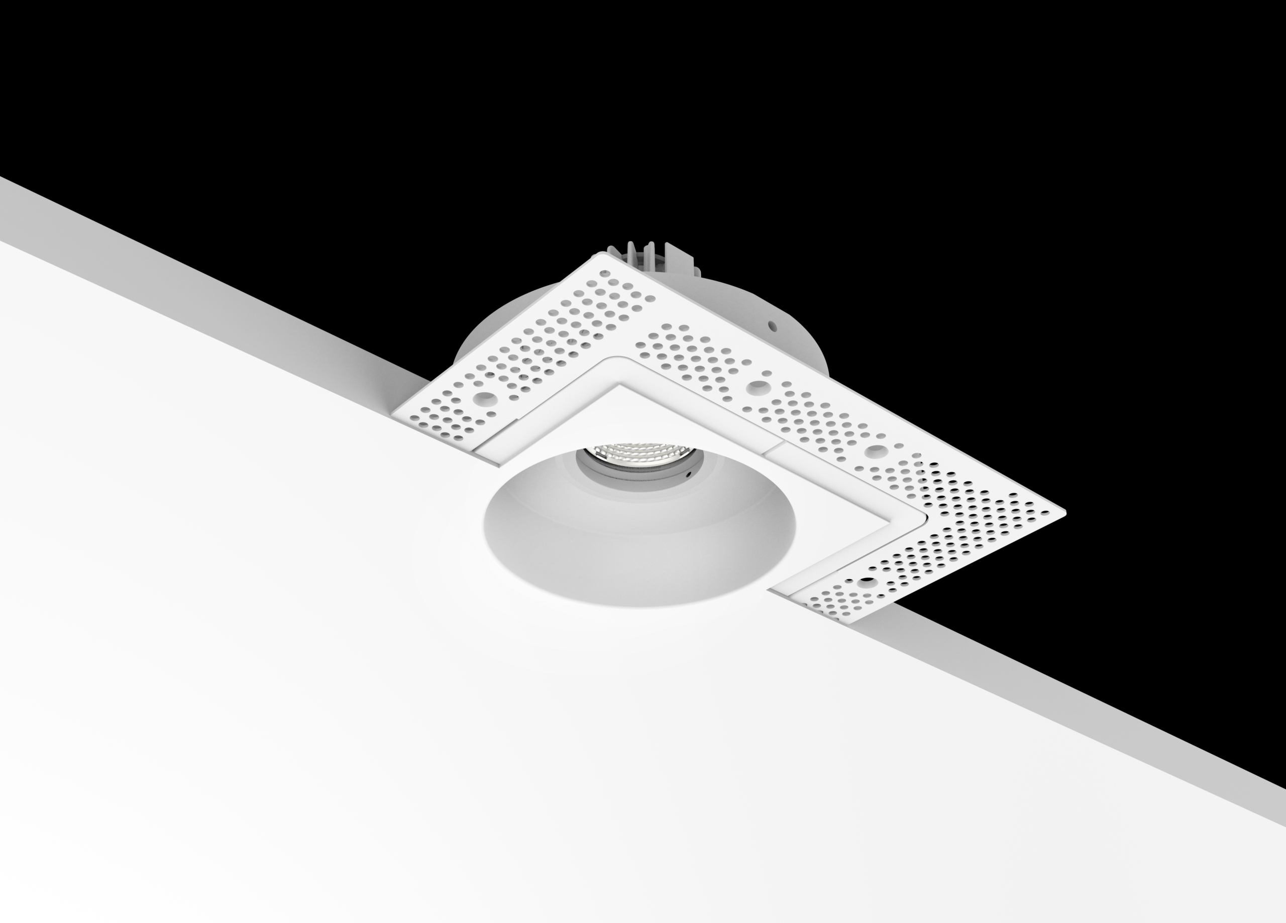 4 recessed trim kitchen light