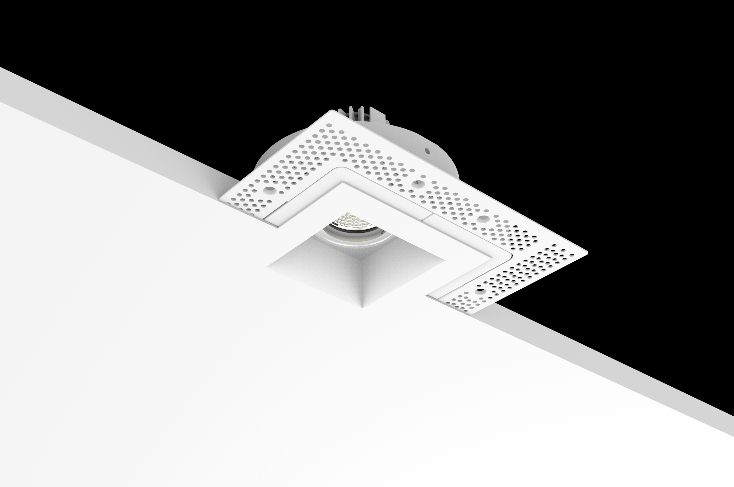 Render Architectural Plaster Lighting