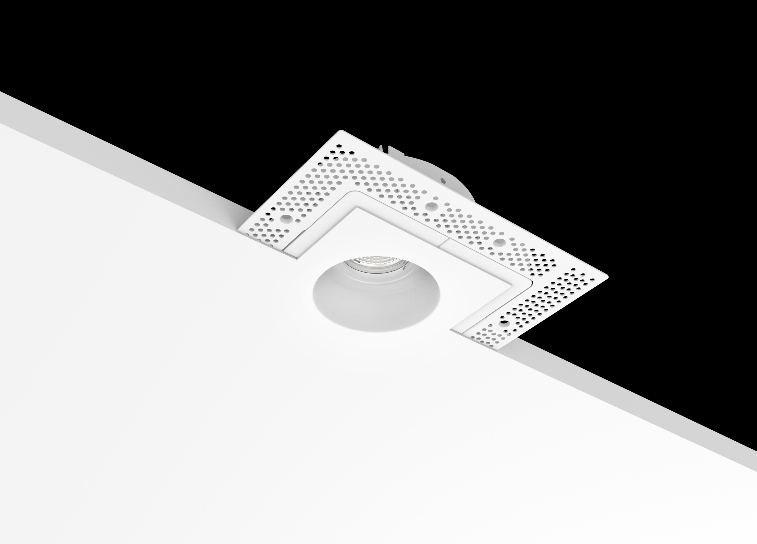 Render Architectural Plaster Lighting