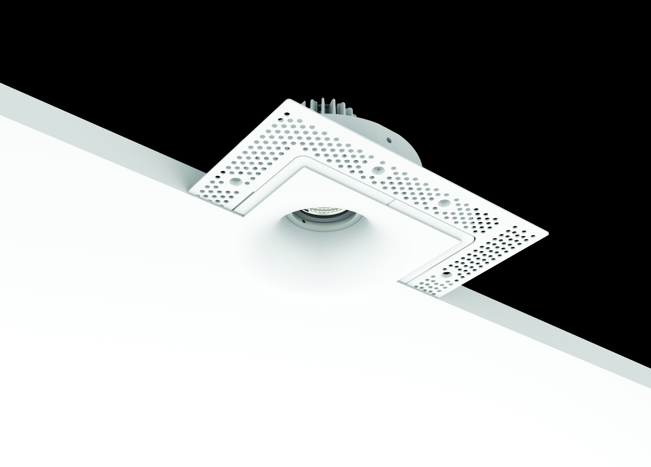 Render Architectural Plaster Lighting