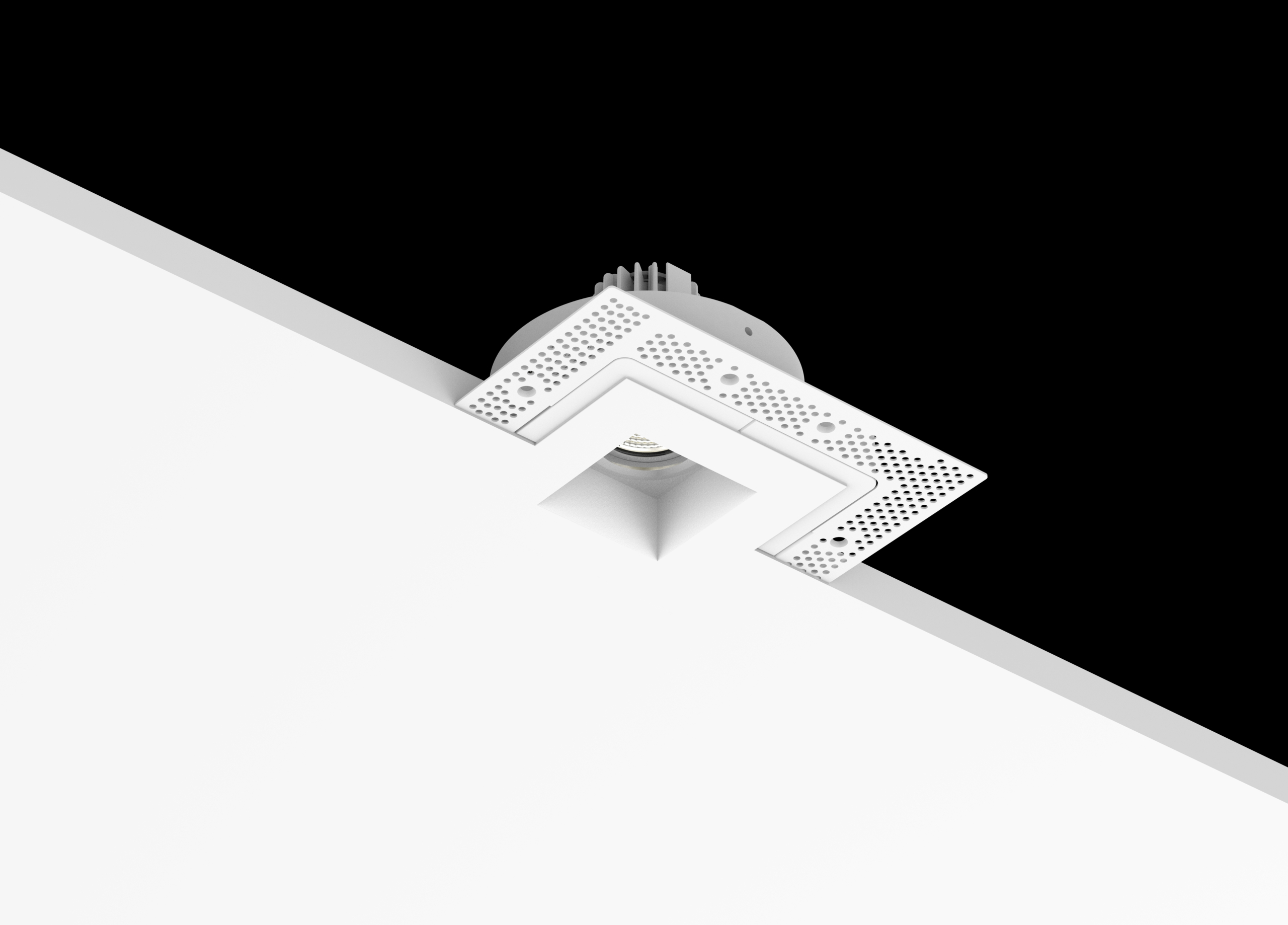 Render Architectural Plaster Lighting